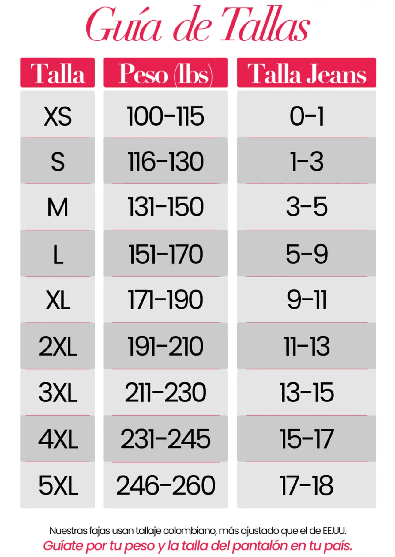 Faja 8640 “candela”