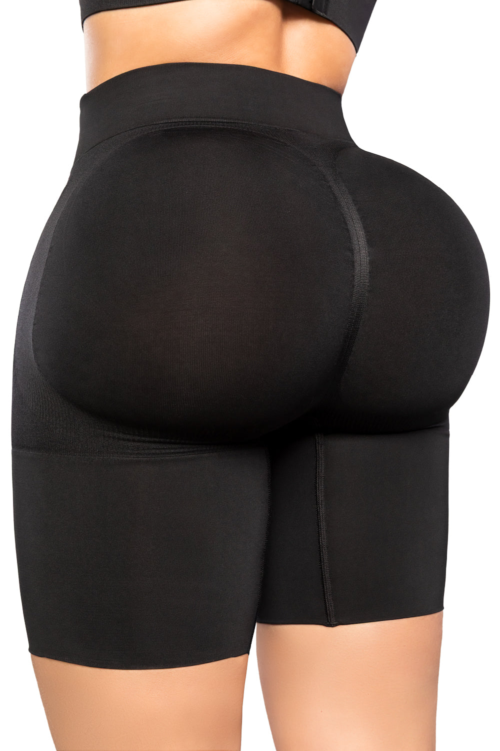 🆕 SHORT MOLDEADOR 🇺🇸 SMI4052CERO COSTURAS – BLACK Y COCOA REALCE NATURAL Y CONFORT DIARIO