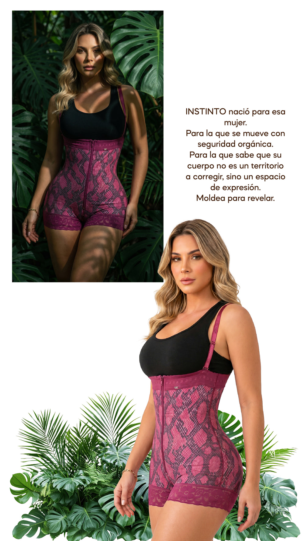 FAJA STRAPLES 7151 SNAKE
