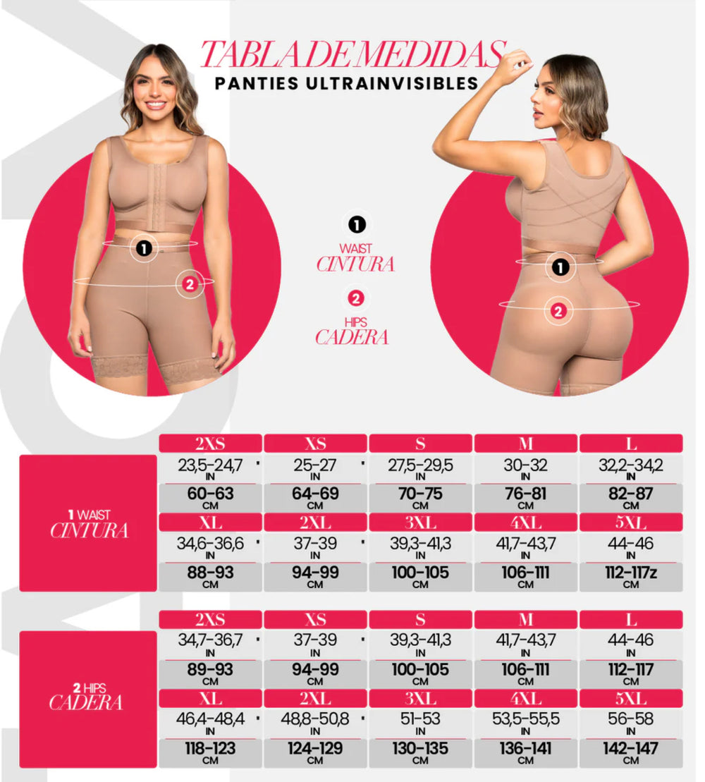 Panty Ultrainvisible LA DISCRETA SMI04004– El auténtico realce sin marcas