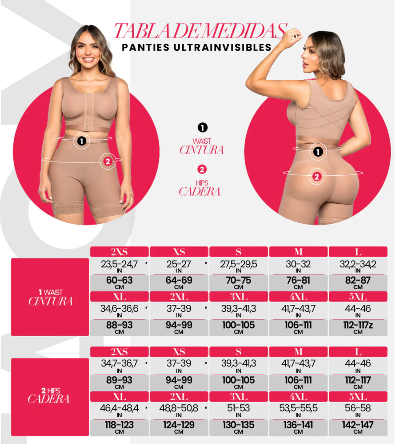 Panty Ultrainvisible LA DISCRETA SMI04004– El auténtico realce sin marcas