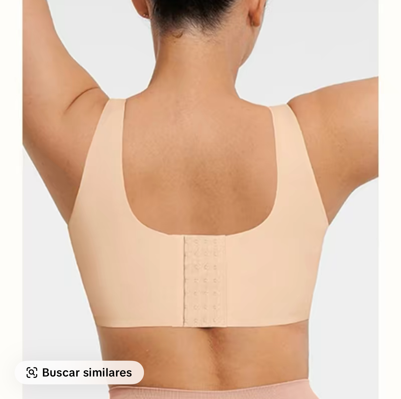 Seamless Comfort Bra Everyday Wear Soft Nude Color for Everyday Wear Comfort with Steel Bones & Adjustable Straps