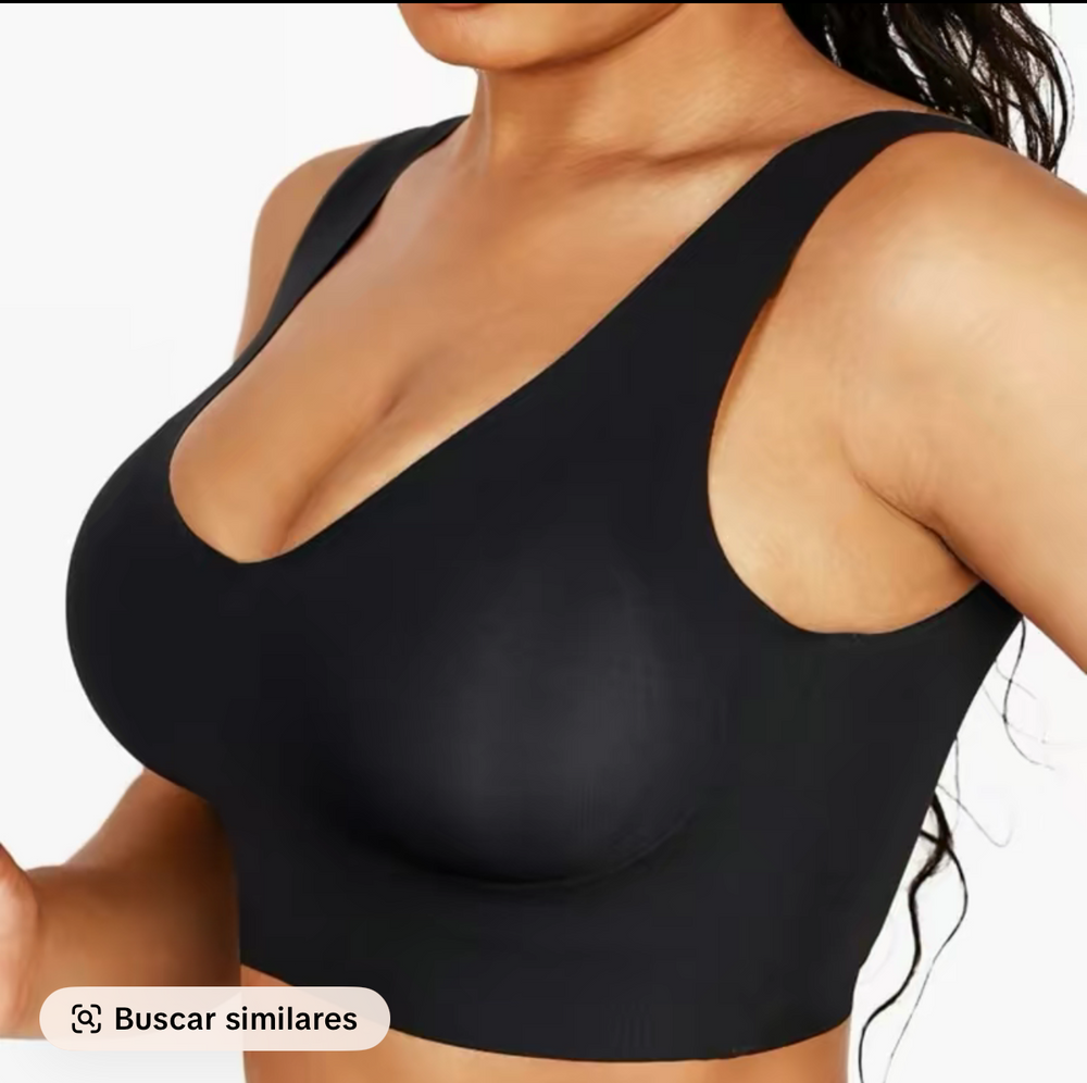 Seamless Comfort Bra Everyday Wear Soft Nude Color for Everyday Wear Comfort with Underwire & Adjustable Straps