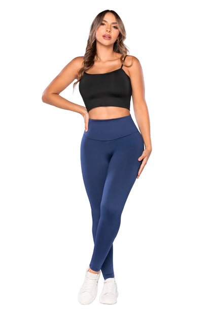 Leggings SMI0079 ESSENTIALS – Con faja interna, efecto lifting y acabado Ultrainvisible 🇺🇸