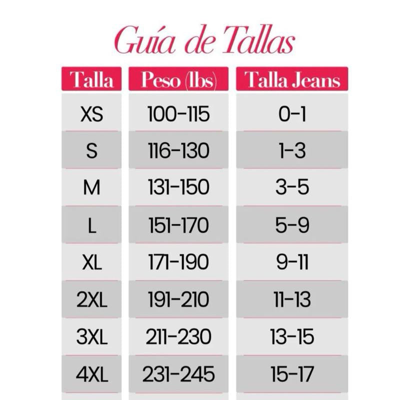 Faja LA AUTÉNTICA 7171 - triple realce