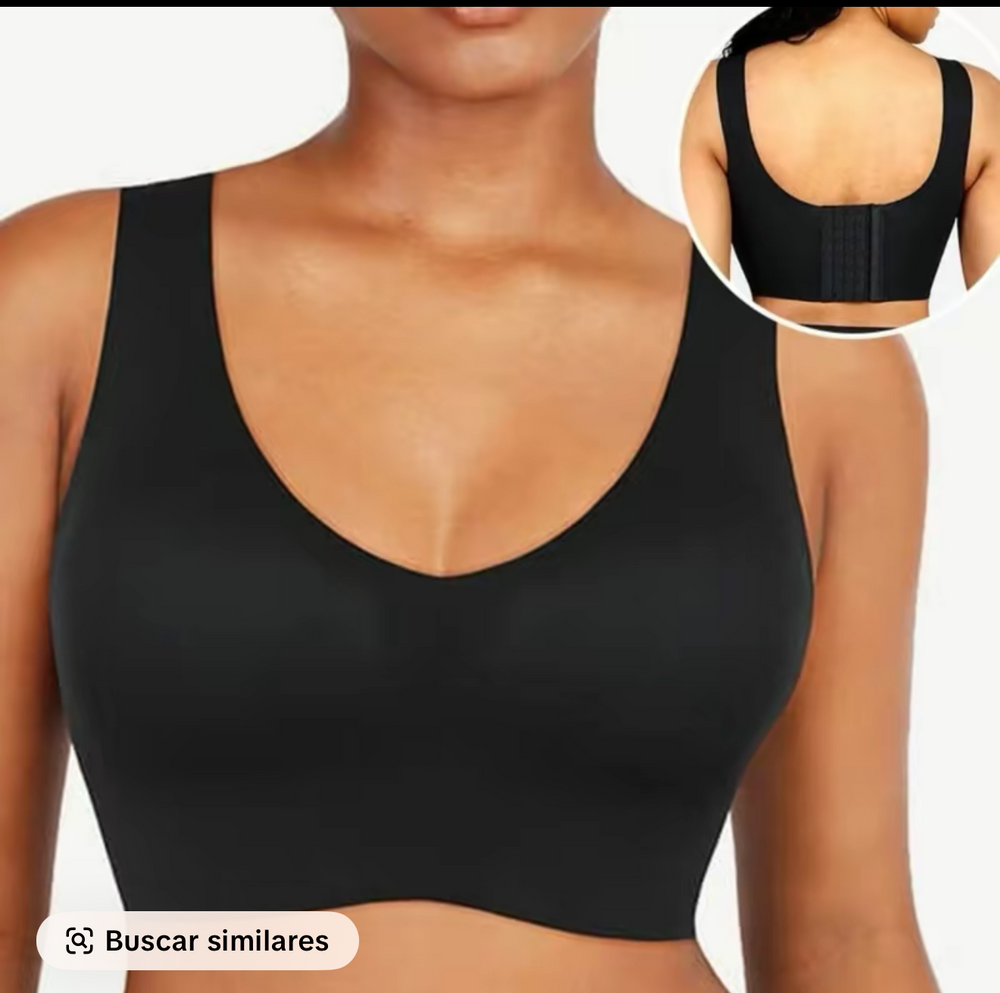 Seamless Comfort Bra Everyday Wear Soft Nude Color for Everyday Wear Comfort with Underwire & Adjustable Straps