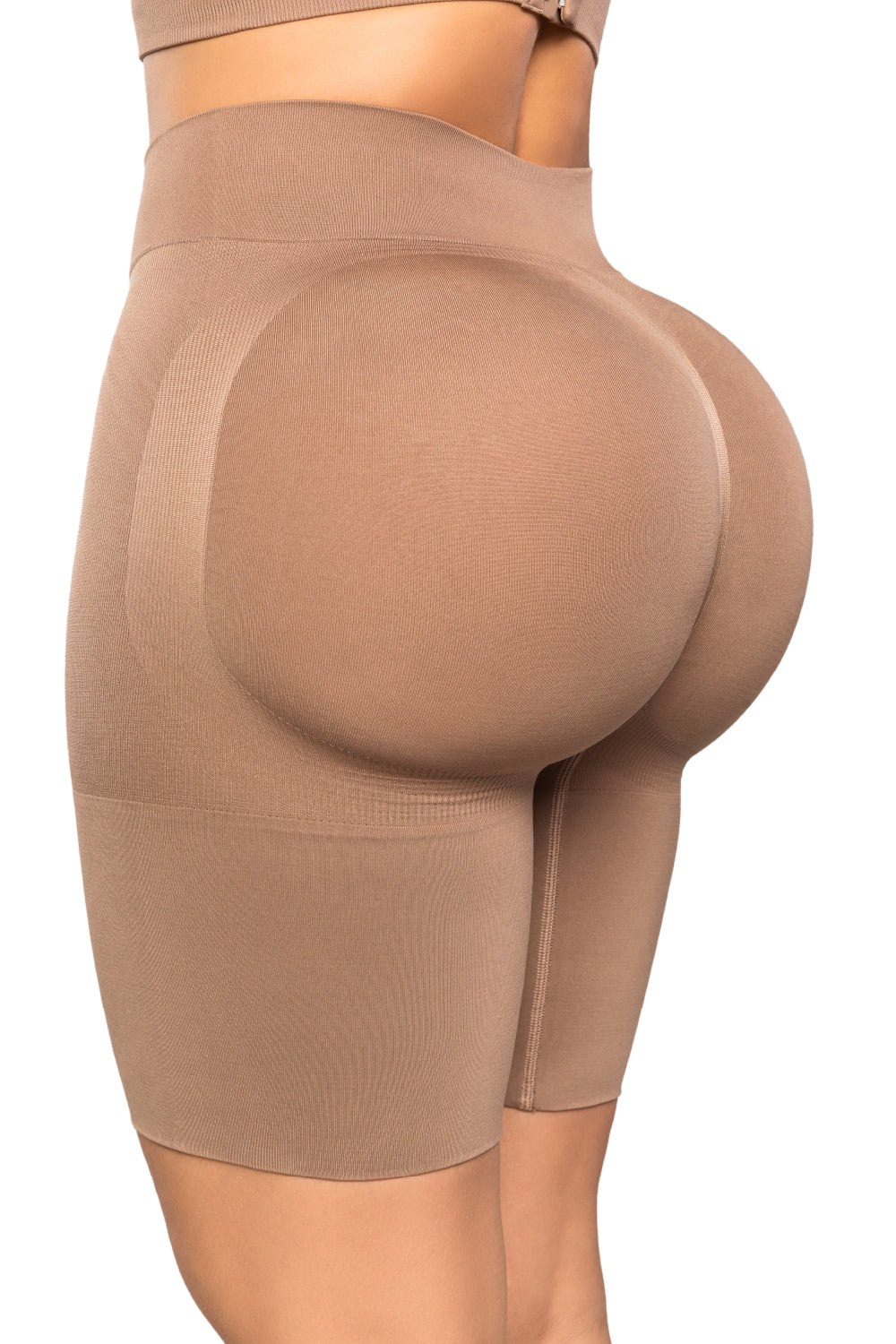 🆕 SHORT MOLDEADOR  🇺🇸 SMI4052CERO COSTURAS – BLACK Y COCOA REALCE NATURAL Y CONFORT DIARIO