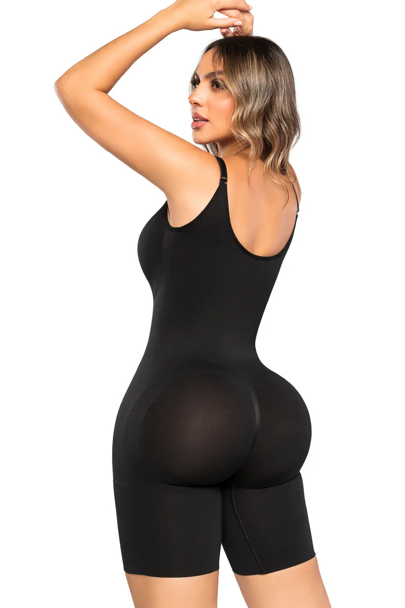 Body Faja Invisible SMI7153 COCOA Espalda alta, curvas redefinidas