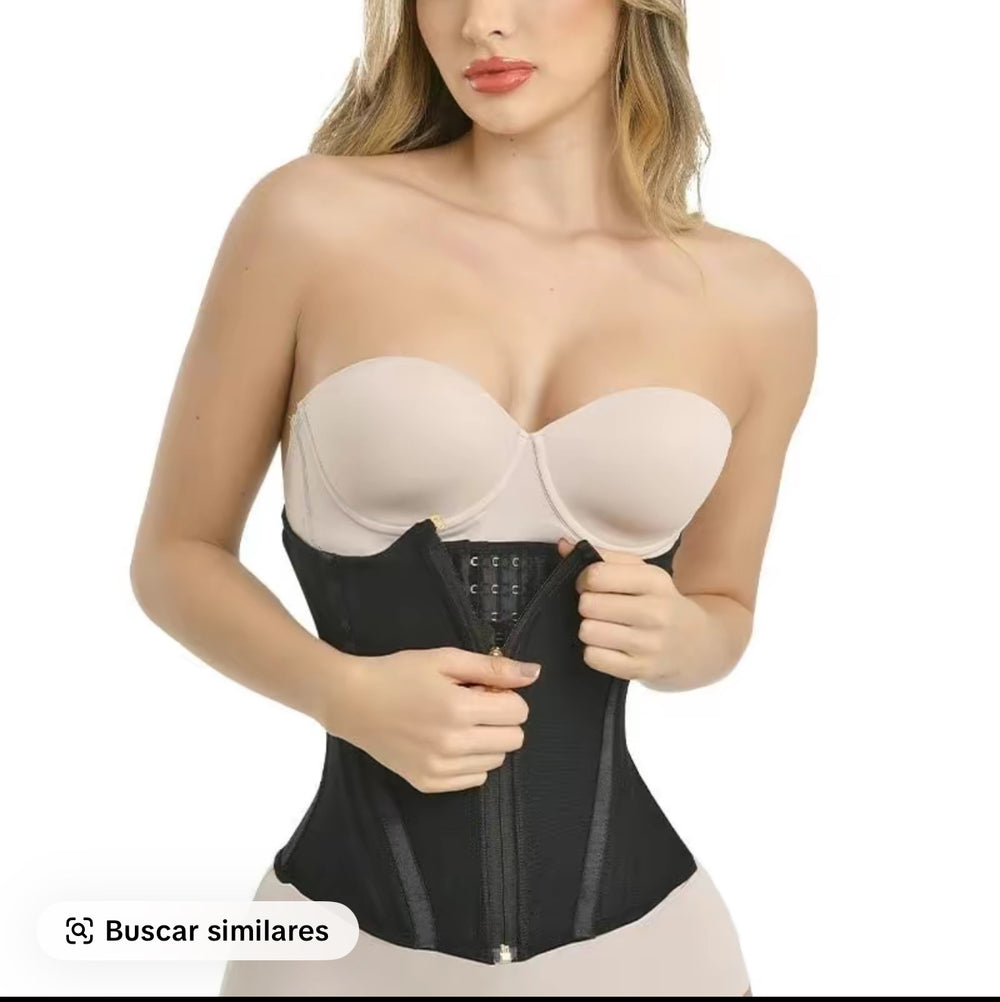 Curvesbyraisa extreme hourglass waist trainer 15 steel bones