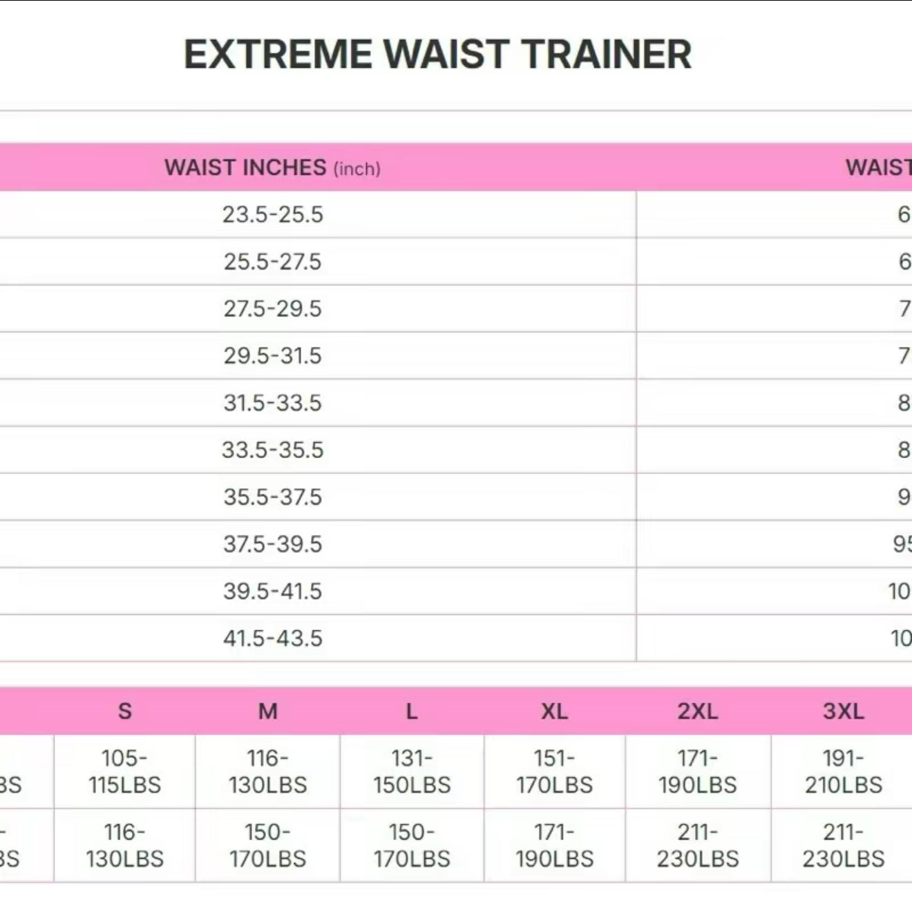 Curvesbyraisa extreme hourglass waist trainer 15 steel bones