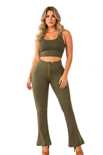 Legging Moldeador Ultrainvisible Bota Ancha SMI1399