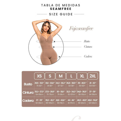 Faja Ultrainvisible SMI7155 DUQUESA – Triple efecto lifting, soporte removible y control total 🇺🇸